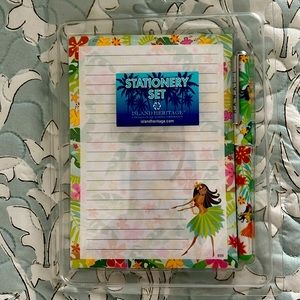 Aloha Stationery Set with matching pen.